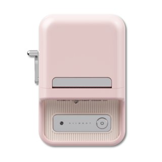 님봇 Niimbot B21 네임스티커 라벨프린터, B21프린터핑크+사각화이트50x20, 1개