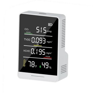 PM2.5 적외선 센서 이산화탄소 감지기 포름알데히드 TVOC 온도 및 CO2AK3 5 in 1, 01 AK3, 1개