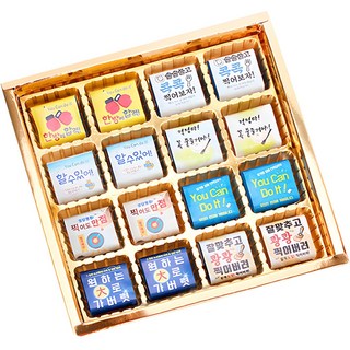 올데이 합격기원 럭셔리 초콜렛 16p 세트, 72g, 1개