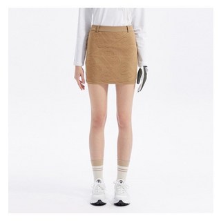 톨비스트 여성 로고포인트 니트 하이브리드 스커트 GACW0-WQS010 DBI