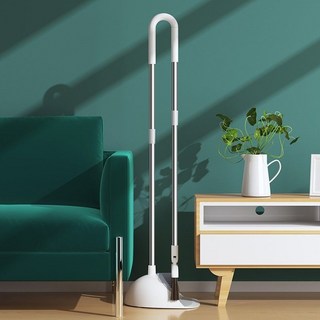 特價下殺 U型磁吸掃把簸箕套裝家用掃帚加厚加密加大ins風高顔值加長長桿, 不銹鋼桿【磁吸款】-掃把+簸箕, 1個