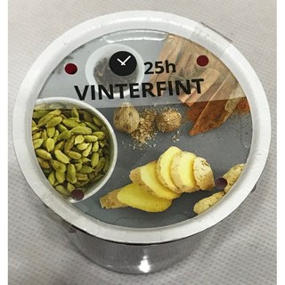 IKEA VINTERFINT 香氛蠟燭 杯狀蠟燭 - 25小時, 1件, 300ml, 肉桂小豆蔻