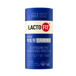 종근당건강 락토핏 인지력 케어 30p, 60g, 8개