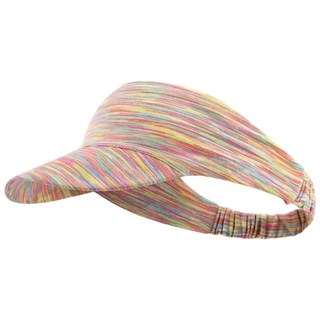 golovejoy 運動空頂帽 遮陽吸汗透氣髮帶頭巾 男女通用 夏日必備, 彩虹色, 1件