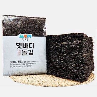 완도맘 25년 햇 왕특곱창김 잇바디돌김 100매, 370g, 1개