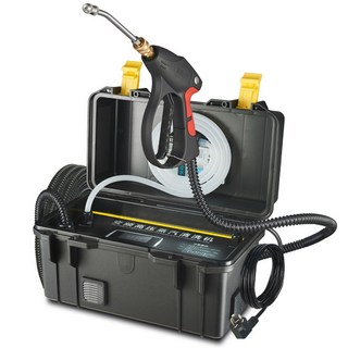 고압 스팀청소기 강력한 세차기 고온 스팀살균기 업소용 산업용 차량용 세척기 분사기, 블랙, JJH-650CT18(S3) 18kg 수압