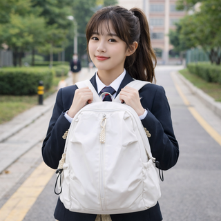 URBANEX 심플 스트링 데일리 백팩 대용량 가방