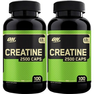 OPTIMUM NUTRITION 歐恩 肌酸膠囊 2500mg, 100顆, 2罐