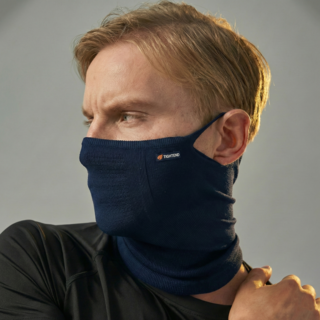 타이트엔드 N6 롱타입 사계절 스포츠 마스크, 네이비, 1개