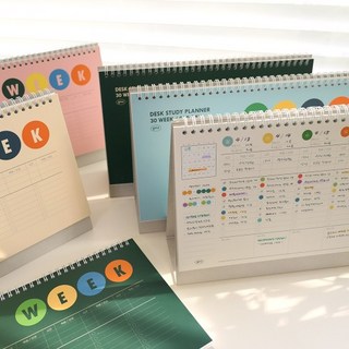 건망증GMZ 탁상용 스터디플래너 WEEK (계획표 체크리스트 투두리스트), 스카이