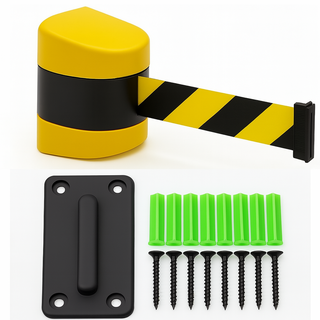 베러알 벽걸이 차단벨트 가이드라인 출입차단 벨트 3m 5m 10m, 단일컬러, 1개