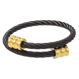 바이미니샵 네오디뮴팔찌 네오디움자석팔찌, ZJ3013 블랙 골드, 1개, 기본 색상