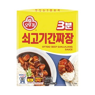오뚜기3분 쇠고기 간짜장, 200g, 24개