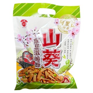 日香 碗豆脆餅 (香蒜/山葵) 144公克 (18公克x8包入) 量販包, 1個, (山葵)滋脆餅, 144g