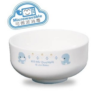 酷咕鴨 KU.KU可微波餐具，寶寶安全餐具，方便加熱，易於抓握，色彩鮮豔, 1個
