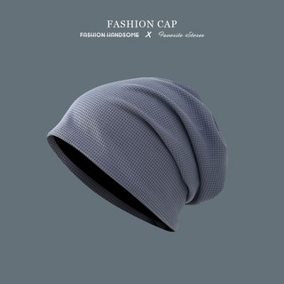 華夫格紋堆堆帽《J.Y》包頭帽 冷帽 月子帽 原宿風 街頭 套頭帽 頭巾帽