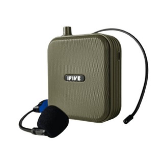 【IFIVE】旗艦款雙功率藍牙擴音機 『贈頭戴麥克風』 戶外專用 另贈專用收納袋！, 1個, 叢林綠, 叢林綠, if-SP800