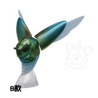 M.M小舖 魔物獵人崛起環境生物圖鑑 轉蛋 扭蛋 公仔 全5款, 1個, B款/翔蟲1E282