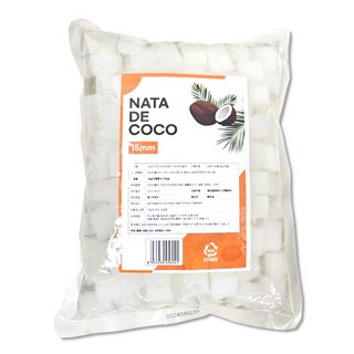 나타드코코 나타데코코 코코넛 젤리 15mm, 1kg, 1개