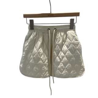 여성용 가을 겨울 퀼팅 패딩 하이웨스트 A라인 골프 반바지 와이드 면바지 Women's shorts 뉴타임즈