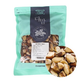다맘 브라질너트 반태 1kg브라질넛, 1개