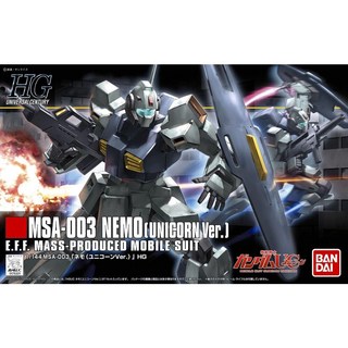 鋼普拉 BANDAI 鋼彈UC HGUC 1/144 #140 MSA-003 NEMO 尼莫 UC Ver., 1個