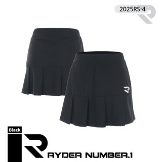 라이더 치마바지 배드민턴 주름 스커트 블랙 2025RS-4