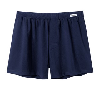 KNICKERS 秋季舒適男士純棉四角內褲 寬鬆透氣