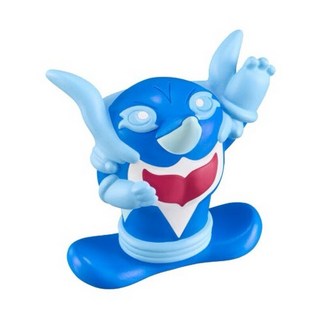 KIDS日本BANDAI 寶可夢莉可的旅行夥伴 食玩盒玩 神奇寶貝 口袋怪獸 皮卡丘 太樂巴戈斯 魔幻喵 帕底亞地區 伊布, 1個, 海豚俠（全能型態）