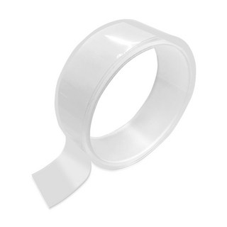 可水洗重覆黏貼全透明雙面膠帶 30MMX1M 萬次納米無痕膠帶 強力防水【賣貴請告知】, 1個, 30mmX1M 透明雙面膠