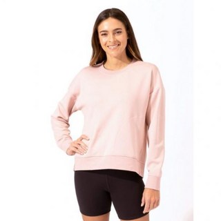 Threads 4 Thought 트리코 포켓 풀오버 크루 스웨트셔츠 - 여성용