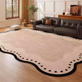 EINYAN 거실 카페트 방수 러그 먼지없고 거실 카페트 세탁가능 미끄럼방지 러그