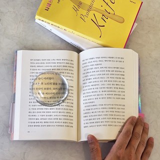 물방울 유리 문진 투명 독서 문진 독서템 책고정 소품 도서관 판촉물 페이퍼웨이트 독서용품, 1개