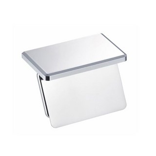 욕실 용품 모닝 덮개형 핸드폰 거치대 크롬 휴지 걸이, 상세페이지 참조, 1개