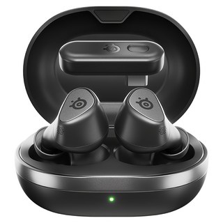 스틸시리즈 아크티스 게임버즈 무선 게이밍 블루투스이어폰, Arctis Gamebuds, 블랙