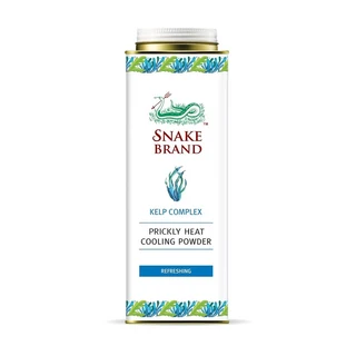 泰國 SNAKE BRAND 蛇牌 爽身粉/痱子粉 (大罐/藍色海洋), 280g, 1個