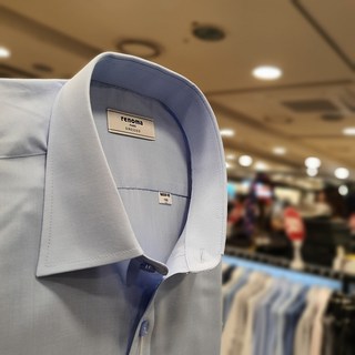 NC불광점 레노마 # 2022년 초특가 균일가# 블루 텐셀(모달) 구김 없고 노 아이롱 정통 드레스 일반핏 RMSSGP-901-BU-5555