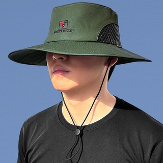 58cm/62cm 샤이니디어 빅사이즈 매쉬 나일론 사파리 대두 벙거지 정글 모자 사파리햇 남자