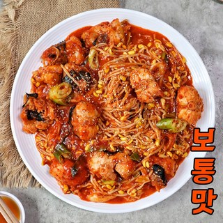[코끼리씨푸드] 손질 뼈 껍질 코끼리아구찜 아귀찜 (보통맛) 밀키트 1.5~2인분, 930g, 1개