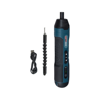 【內置LED照明】電動起子 十字起子, 1個, 【四檔轉速可調】20件套組 5Nm扭力