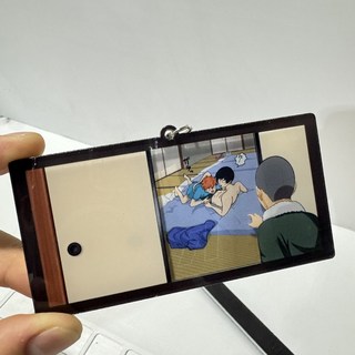 排球少年 開門系列 鑰匙扣 日向廁所奇遇 月山開門殺 亞克力 搖搖樂掛件, 1個, 閤宿影日開門殺