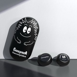 thecoopidea x 泡泡先生與泡泡巴柏 CANDY 真無線藍牙耳機TWS 二入組套裝 棉花糖耳機, 2個泡泡巴伯