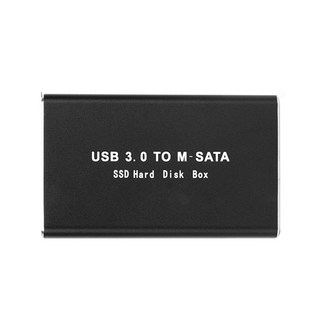 SSD 인클로저 USB3.0 mSATA SSD 외장 스토리지 박스 mSata SSD 케이스 - 어댑터, One piece