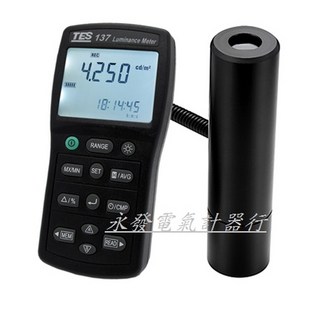泰仕TES-137輝度計 LCD、LED輝度測量 光華商場公司貨 可USB連接電腦, 1個