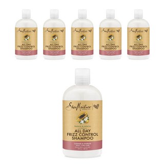 시어모이스처 파파야 & 네롤리 부스스함 완화 샴푸, 6개, 384ml