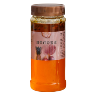 鳳梨百香果蜜濃縮汁, 600g, 1個裝
