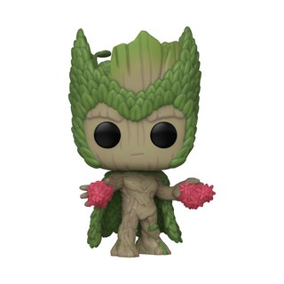 FUNKO POP #1395 Marvel 我們是GROOT! 緋紅女巫 Q版模型玩具 漫威收藏, 1個