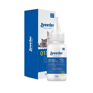 차차펫 브리더 귀 세정제 120ml