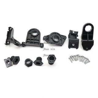 나사가있는 SEAT Leon 2013 2020에 적합한 자동차 헤드 라이트 수리 키트 검정색 플라스틱 클로 장착 브래, 02 5pcs right