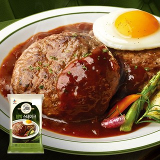 CJ 고메 함박스테이크 540g x3개, 3개